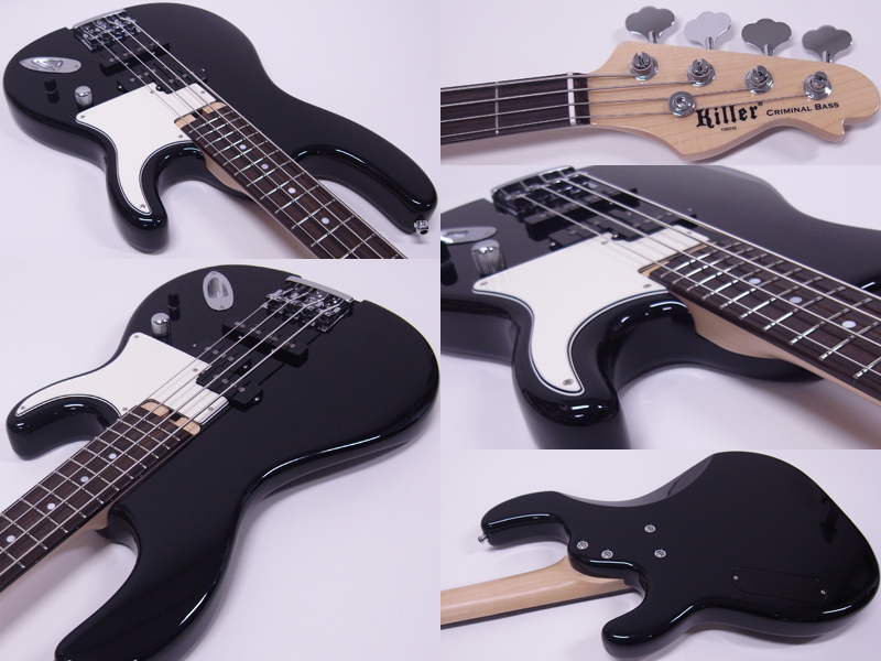 Killer KB-CRIMINAL BASS (BLK) 【特価】 ｜イケベ楽器店