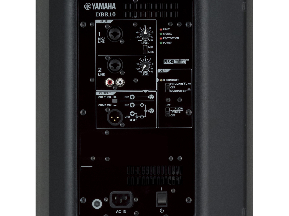 YAMAHA パワードスピーカー DBR10 ２台セット現状品 音出し確認済み