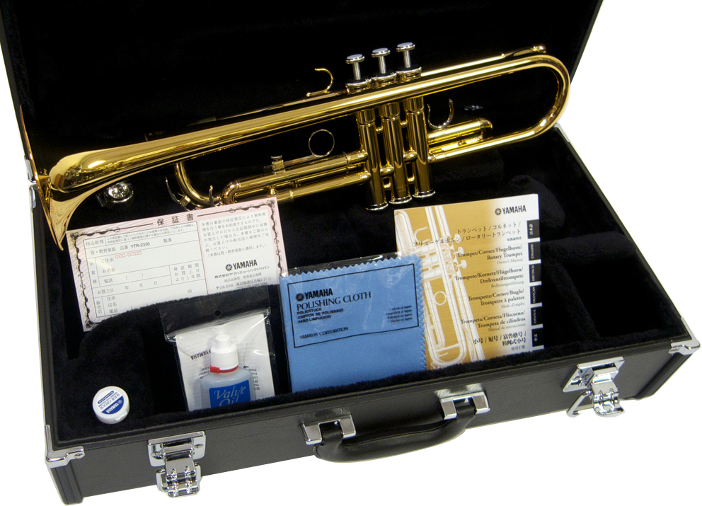 開梱 設置?無料 】 ヤマハ - トランペット（ヤマハYTR2330マウスピース付（BACH 5C）☆ トランペット -  cienciadigitaleditorial.com