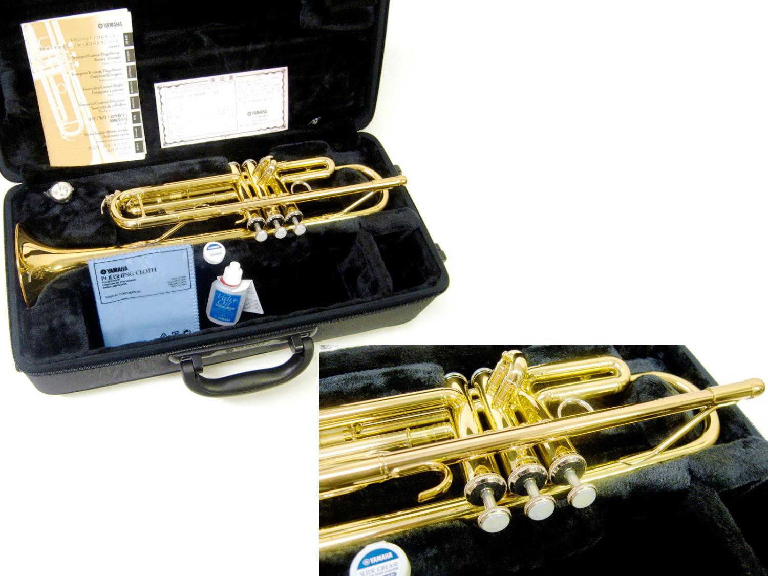 YTR-3335 B♭トランペット スタンダートモデル ゴールドラッカー