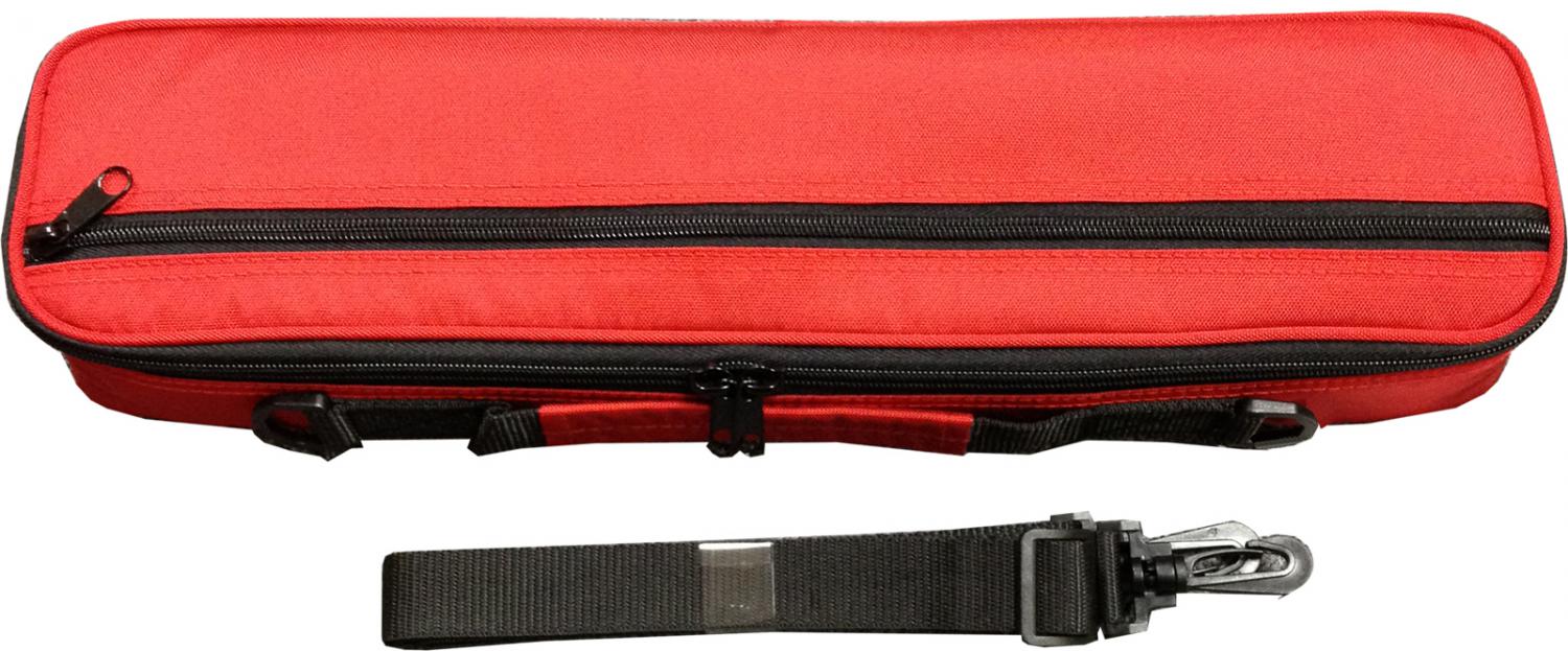 M's エムズ フルート ケースカバー MFC7712T レッド アウトレット 楽器 フルートケース Ms ショルダー ストラップ 付き  スタンダード C管 フルート ケース ワタナベ楽器店 ONLINE SHOP