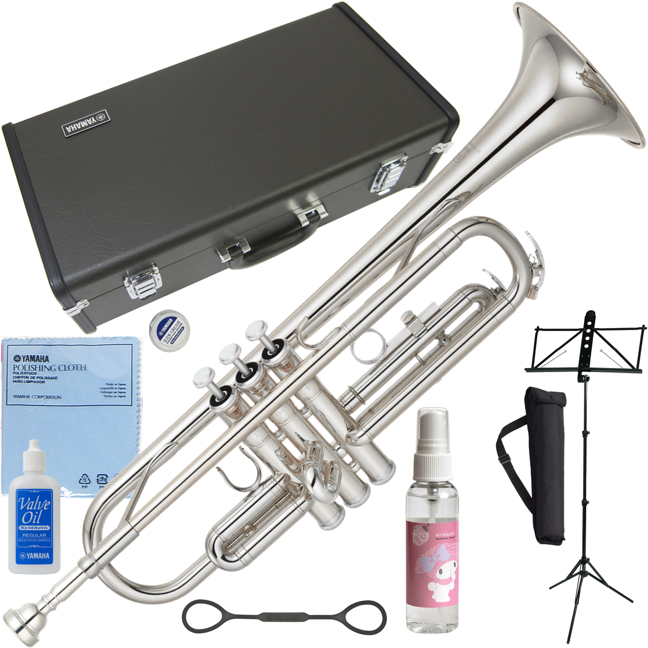 YAMAHA ヤマハ YTR-2330S トランペット 銀メッキ 管楽器 B