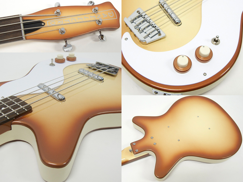 DANELECTRO ( ダンエレクトロ ) 59DC Long Scale Bass Black