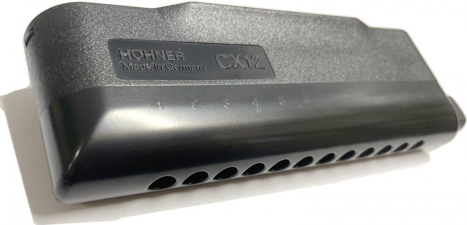 HOHNER ( ホーナー ) CX12 Black クロマチックハーモニカ 7545/48B C調 