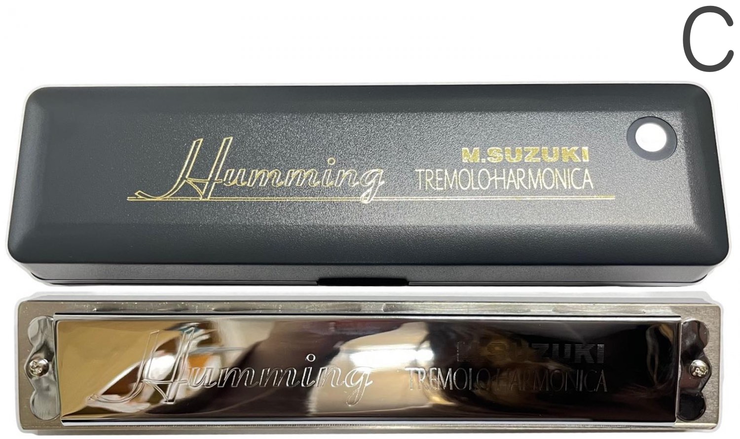 SUZUKI ( スズキ ) SU-21 Humming C調 ハミング 複音ハーモニカ 21穴 日本製 リード 楽器 ハーモニカ Tremolo Harmonica  メジャー C | ワタナベ楽器店 ONLINE SHOP