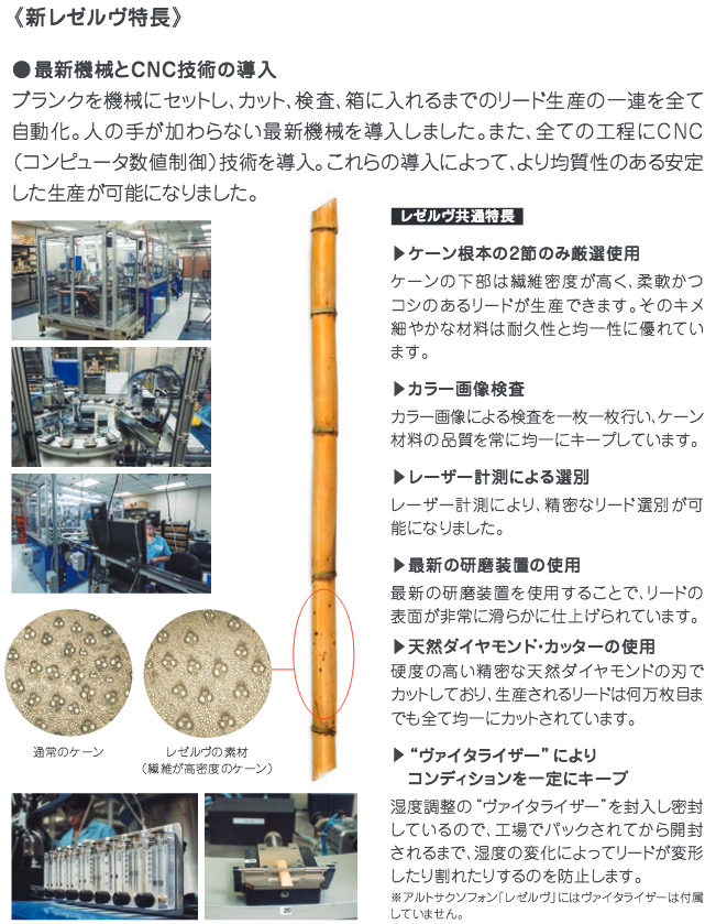 D'Addario Woodwinds ( ダダリオ ウッドウィンズ ) DJR1030 レゼルヴ アルトサックス リード 3番 10枚 1箱  RESERVE alto saxophone reeds LDADREASC3 3.0 レゼルブ | ワタナベ楽器店 ONLINE SHOP