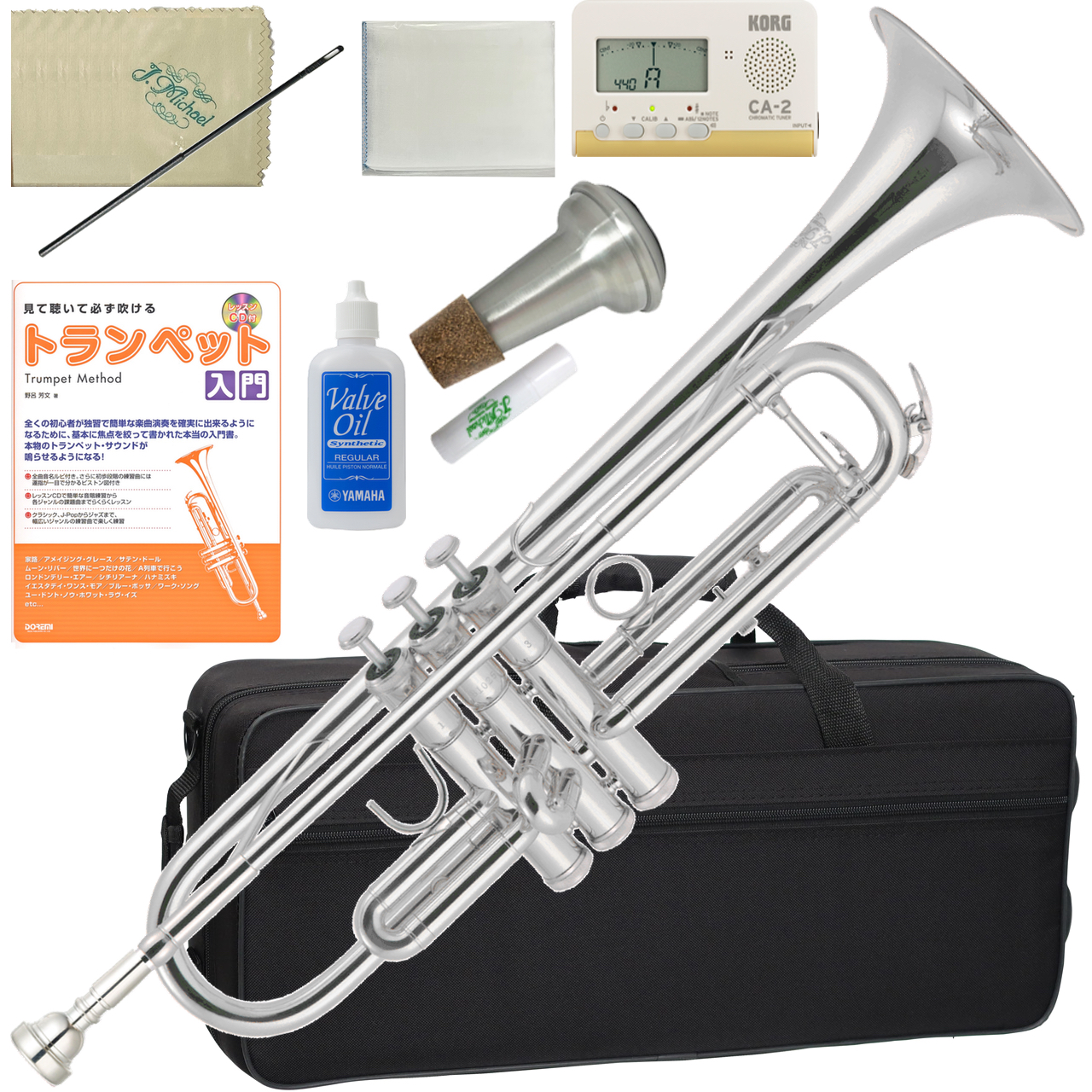 J Michael ( Jマイケル ) TR-300S トランペット B♭ 銀メッキ 新品