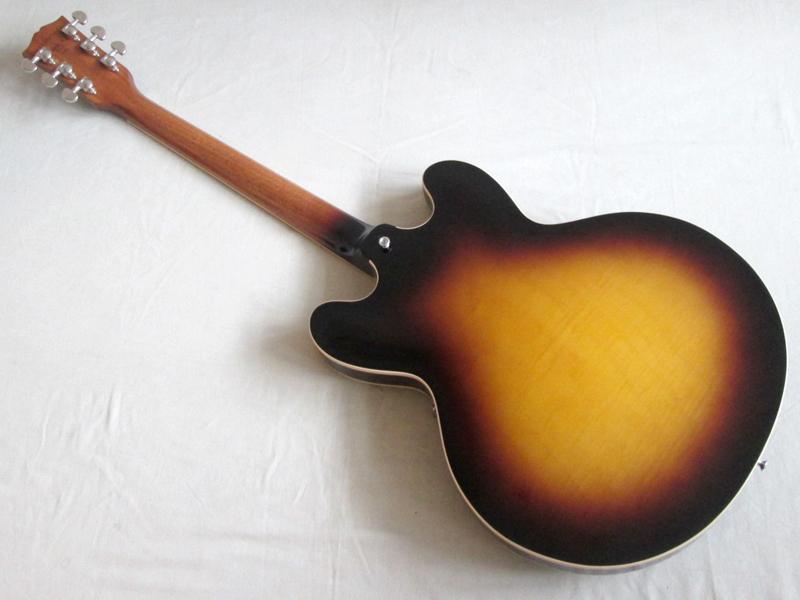 Gibson Memphis ES-335 Dot Figured Top (Vintage Sunburst) #11004704