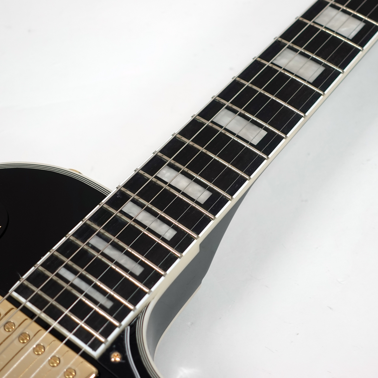 Amazon.co.jp: Epiphone Les Paul Custom Ebony Electric Guitar Epiphone Les  Paul Custom Black : Musical Instruments