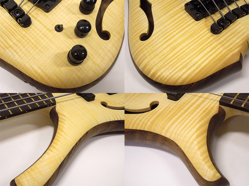 Warwick ( ワーウィック ) INFINITY NT 5st Flame Maple / Natural Oil Finish 25