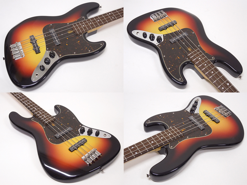 k.Nyuiギター K.Nyui Custom Guitars KNJB / 66 3Tone Sunburst #1056 | ワタナベ