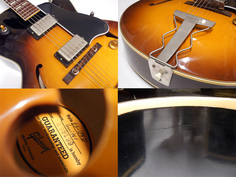ギター Gibson Memphis 1959 ES-175D VOS 2014 Gibson Memphis '59 ES-175 VOS in Vintage Sunburst