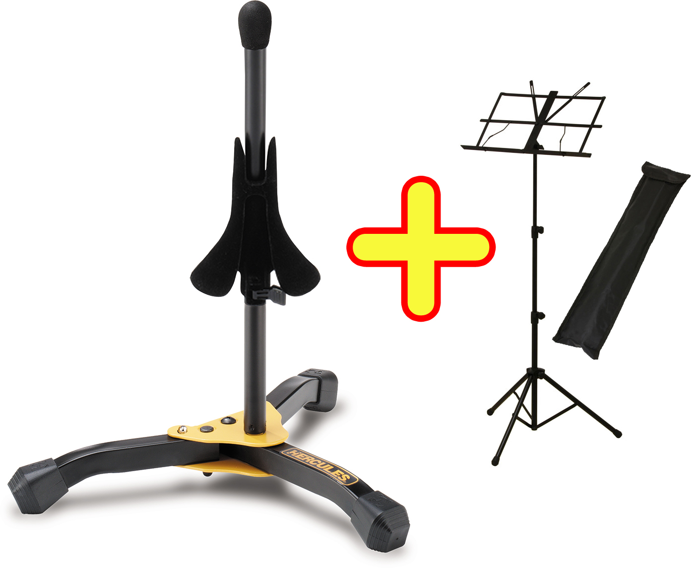 HERCULES Stands DS510BB Trumpet/Cornet Stand HERCULES Stands DS510BB Trumpet/Cornet Stand