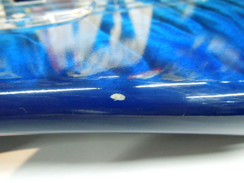 【今週末まで】k.nyui KNJB K.Nyui Custom Guitars KNJB AC Quilt Maple Top / Trans Blue