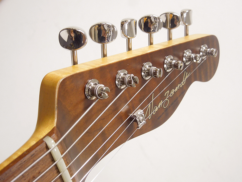 話題の行列 TLV-P90 ヴァンザント Vanzandt Flame Brown Mat / STD LTD Neck ギター