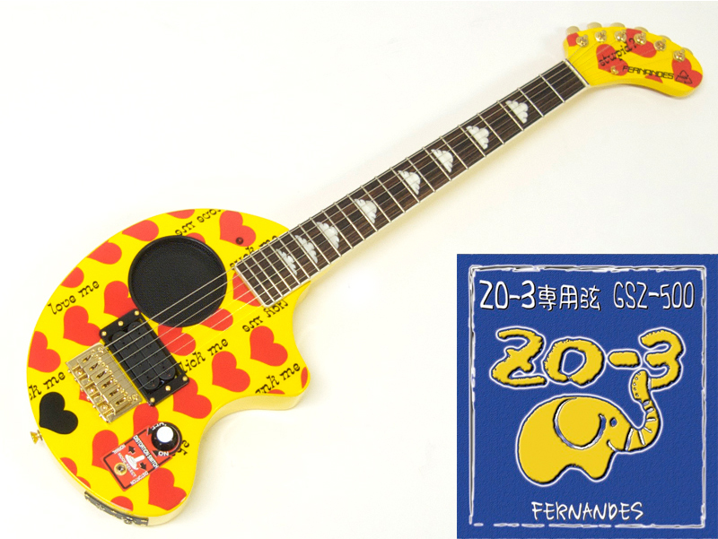 FERNANDES ( フェルナンデス ) YELLOW HEART-ZO+GSZ500セット【 hide