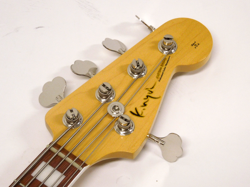 K.Nyuiエレキギター イエロー K.Nyuiエレキギター イエロー k.nyui custom guitars