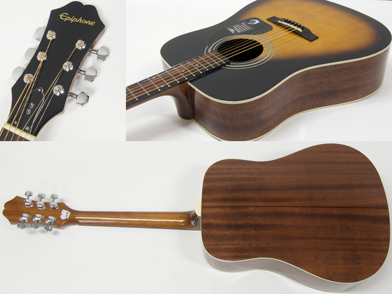 Epiphone ( エピフォン ) DR-100（VS) AGスタートパック10点セット【初心者 入門 アコースティックギター セット】 送料無料!  | ワタナベ楽器店 ONLINE SHOP
