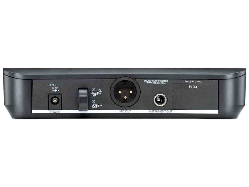 SHURE ( シュア ) BLX4 ◇ BLXシリーズ用 受信機 BLX4J-JB 送料無料! | ワタナベ楽器店 ONLINE SHOP