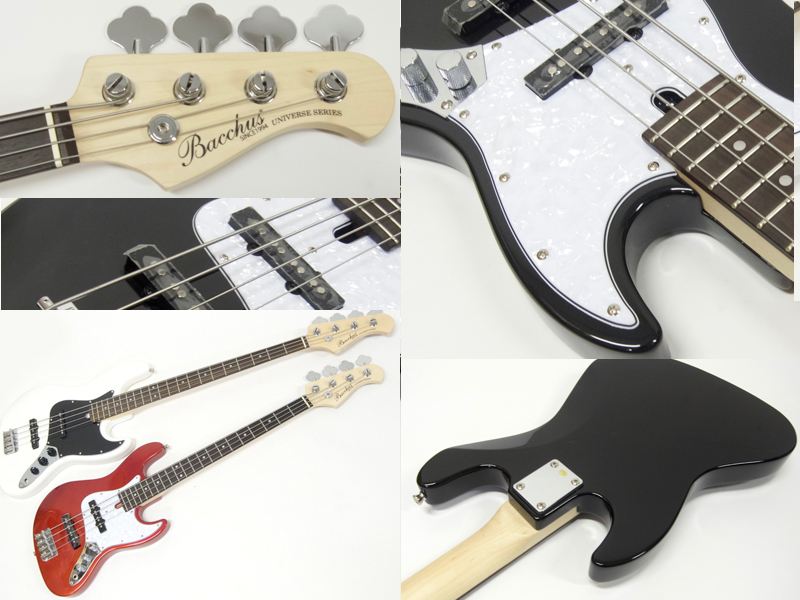Bacchus バッカス WJB-Mini BLK【 ミニ ジャズベース 特価