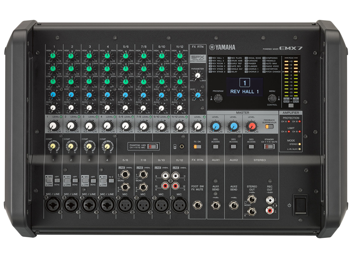 YAMAHA ヤマハ スピーカー4台 EMX4SPライブセット712B ◇ 600W+