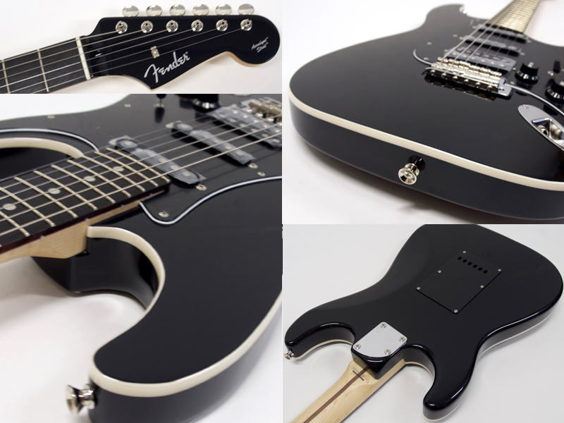 Fender フェンダー Japan Exclusive Aerodyne Strat Medium Scale HSS (BLK) |  ワタナベ楽器店 大阪店