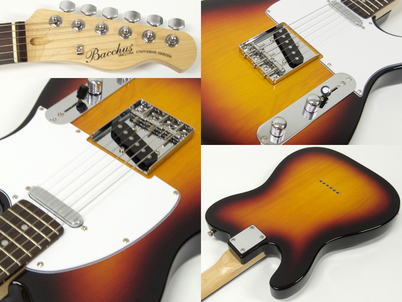 Bacchus バッカス BTE-1R 3TS アウトレット エレキギター 初心者 Bacchus バッカス BTE-1R 3TS アウトレット エレキギター 初心者