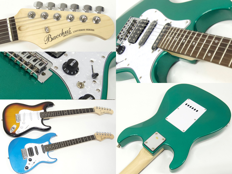 Bacchus ( バッカス ) GS-Mini（GRM) エレキギタースタートパック15点 