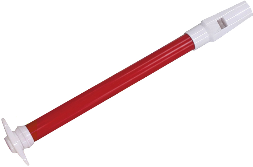 SW-02 red スライドホイッスル レッド スライド笛 プラスチック