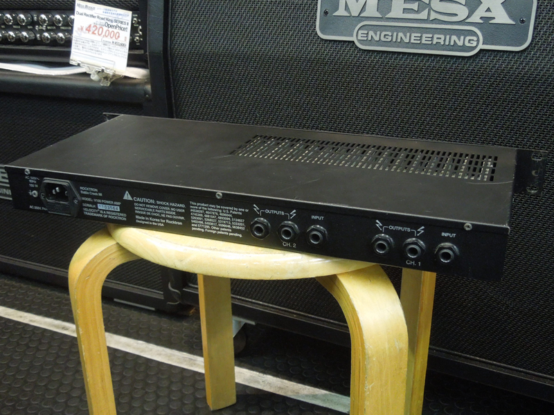 ROCKTRON VELOCITY 100 ステレオパワーアンプ Rocktron Velocity100LTD｜ロックトロン ベロシティーLTD｜55W×2