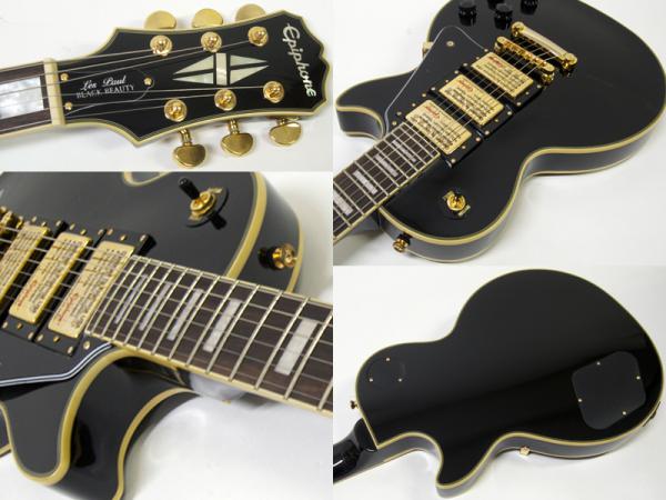 SALE/80%OFF】 エピフォンレスポールカスタム ブラックビューティー