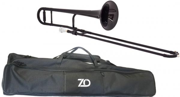ZO ( ゼットオー ) トロンボーン TTB-05 ブラック アウトレット プラスチック 細管 テナートロンボーン 管楽器  tenor trombone black　北海道 沖縄 離島不可