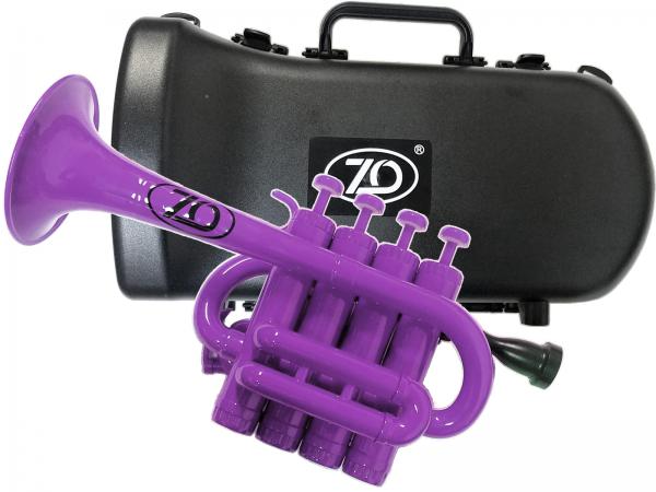 ZO ゼットオー ピッコロトランペット PC-04 パープル 新品 アウトレット プラスチック B♭ A ピッコロ トランペット piccolo trumpet Purple　北海道 沖縄 離島不可