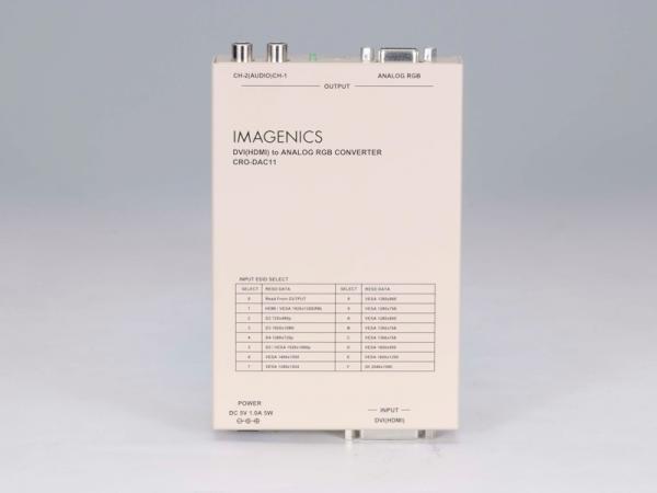IMAGENICS ( イメージニクス ) CRO-DAC11 ◆ DVI（HDMI）入力 アナログRGBコンバーター