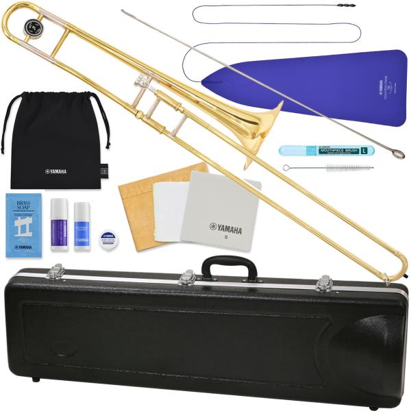MAXTONE マックストーン トロンボーン TRB-30 細管 B♭ テナートロンボーン 管楽器 Tenor trombone お手入れセット F　以下対応不可 北海道 沖縄 離島 代引き