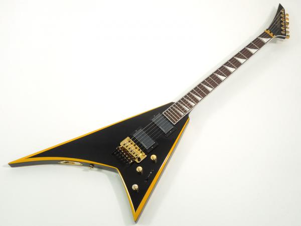 Jackson ジャクソン Rhoads RRX24 Black with Yellow Bevels