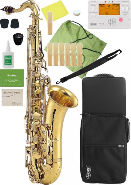 Kaerntner ケルントナー KTN-65 テナーサックス KTN65 ラッカー ゴールド 管楽器 Tenor saxophone gold セット C　北海道不可 沖縄不可 離島不可 代引き不可 同梱不可