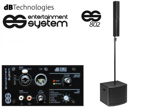 dBTechnologies ディービーテクノロジーズ ES 802 (1台)  ◆  ポータブルPAシステム