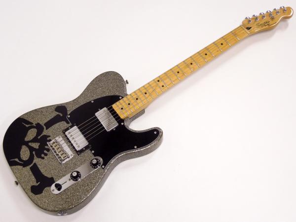 SQUIER ( スクワイヤー ) HARUNA TELECASTER DARK SILVER SPARKLE "Skullsilver" < Used / 中古品 >