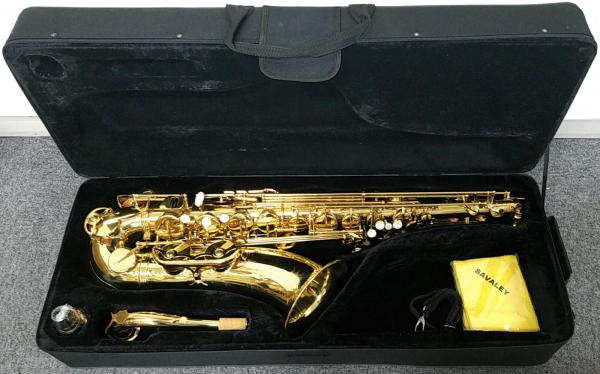 SAVALEY ( サバレイ ) テナーサックス 新品 アウトレット STN-200 ゴールド サックス 初心者 管楽器 B♭ 本体 テナーサクソフォン マウスピース ケース セット
