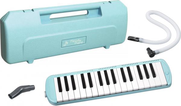  鍵盤ハーモニカ 32鍵 ライトブルー 1台 Light blue スタンダード アルト ケンハモ 鍵盤楽器 水色 UBL 楽器　北海道 沖縄 離島不可