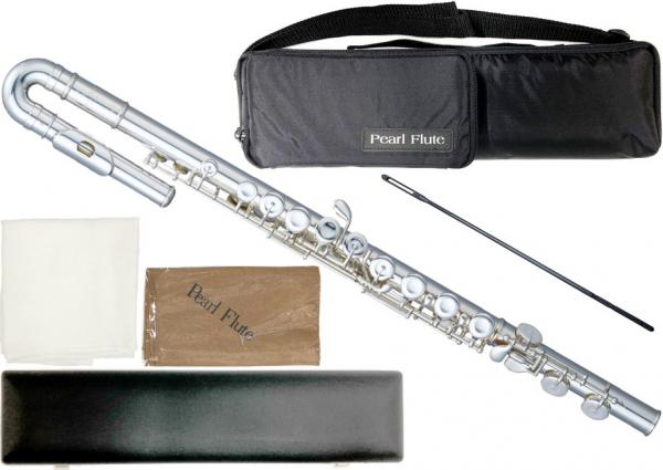 Pearl Flute パールフルート PF-505EU U字管 フルート Eメカニズム 銀メッキ C管 Presto PF505EU　以下は対応不可 北海道 沖縄 離島
