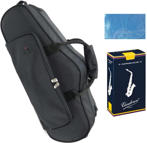 J Michael Jマイケル ALC-501 アルトサックス ケース リュック セミハード vandoren SR213 リード 3番 10枚 セット　北海道 沖縄 離島 代引き 同梱不可