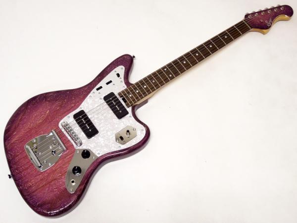 Sago ( Sago New Material Guitars ) W-JAG Special P-90 Light Weight Ash / See-through Wrap Purple Burst < ワタナベ・オリジナル・オーダーモデル！ >