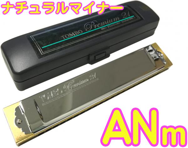 TOMBO ( トンボ ) 3521 ANm A ナチュラルマイナー プレミアム21 複音ハーモニカ トレモロ 樹脂ボディ Tremoro Tune Harmonica No.3521 楽器　北海道 沖縄 離島不可