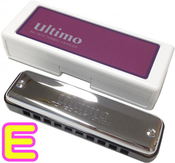 TOMBO トンボ 1810 ウルティモ E調 ブルースハープ 10穴 テンホールズ ハーモニカ No.1810 ULTIMO Blues Harmonica　北海道 沖縄 離島不可