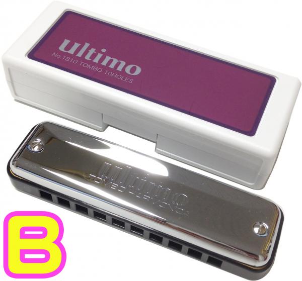 TOMBO トンボ 1810 ウルティモ B調 ブルースハープ 10穴 テンホールズ ハーモニカ No.1810 ULTIMO Blues Harmonica　北海道 沖縄 離島不可