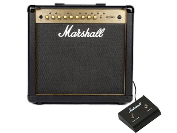 Marshall ( マーシャル ) MG50FX 50W ギターアンプ コンボアンプ エフェクター 搭載 マーシャル 専用フットスイッチ付属