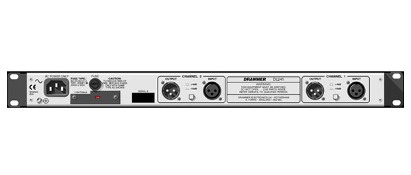 DRAWMER ドローマー DL241（XLR) ◇デュアル・オート