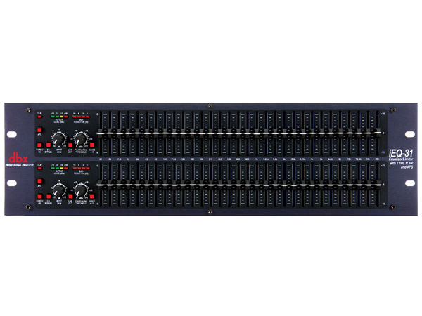 DBX ディービーエックス iEQ-31 ◆ 2ch 31バンド イコライザー  内部信号処理デジタル